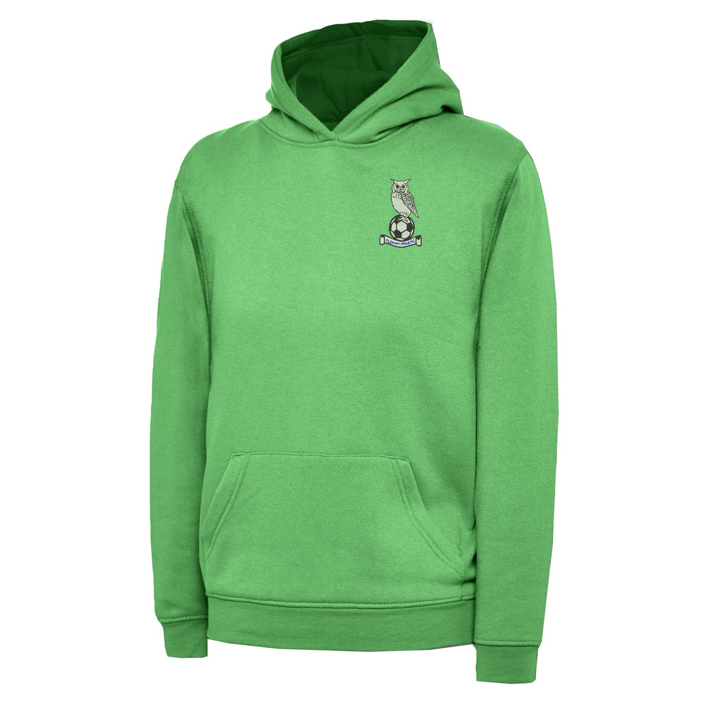 Retro Oldham 1972 Embroidered Children's Hoodie