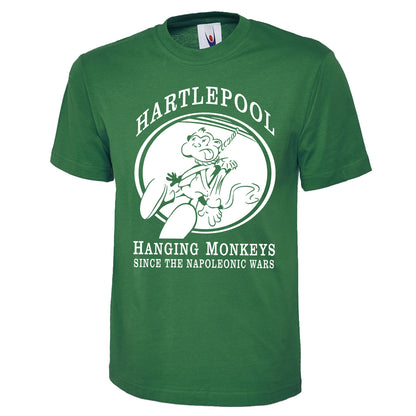 Hartlepool England Hanging Monkeys Since The Napoleonic Wars T-Shirt