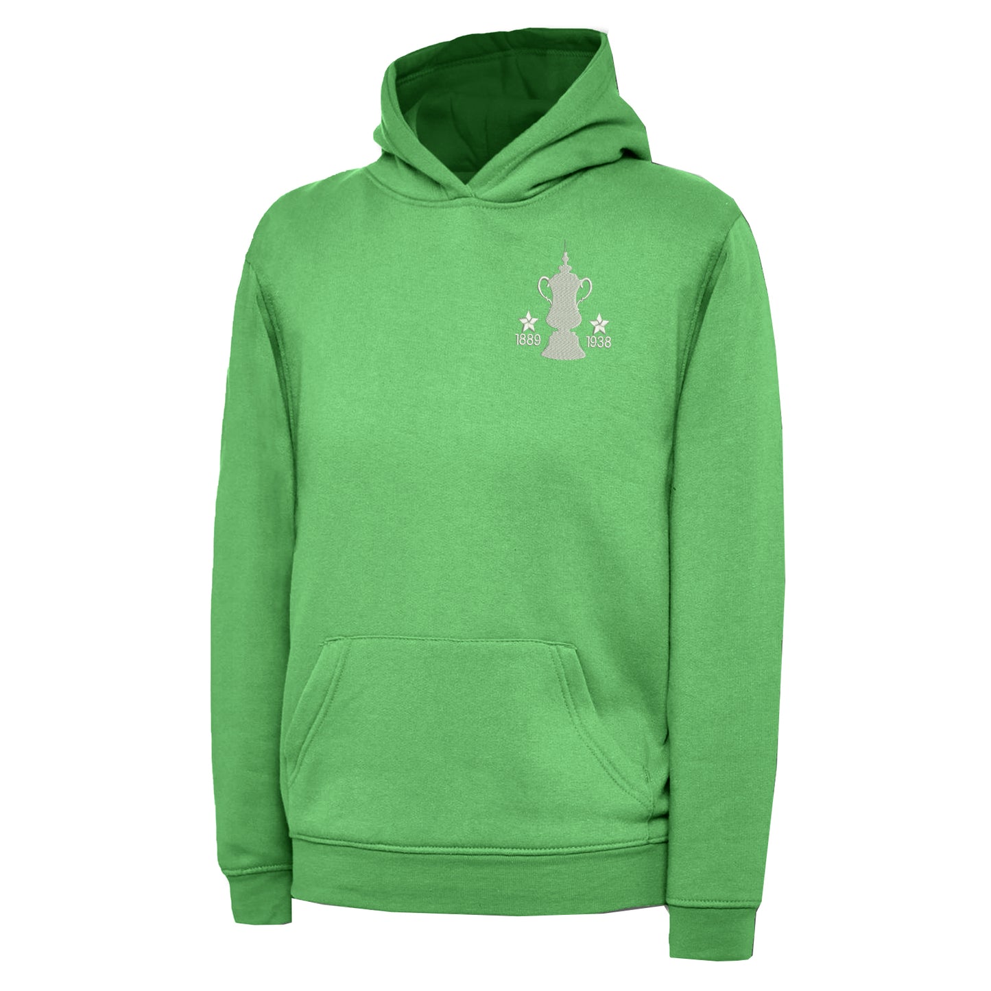 Retro Preston Two Time Cup Winners Embroidered Children's Hoodie