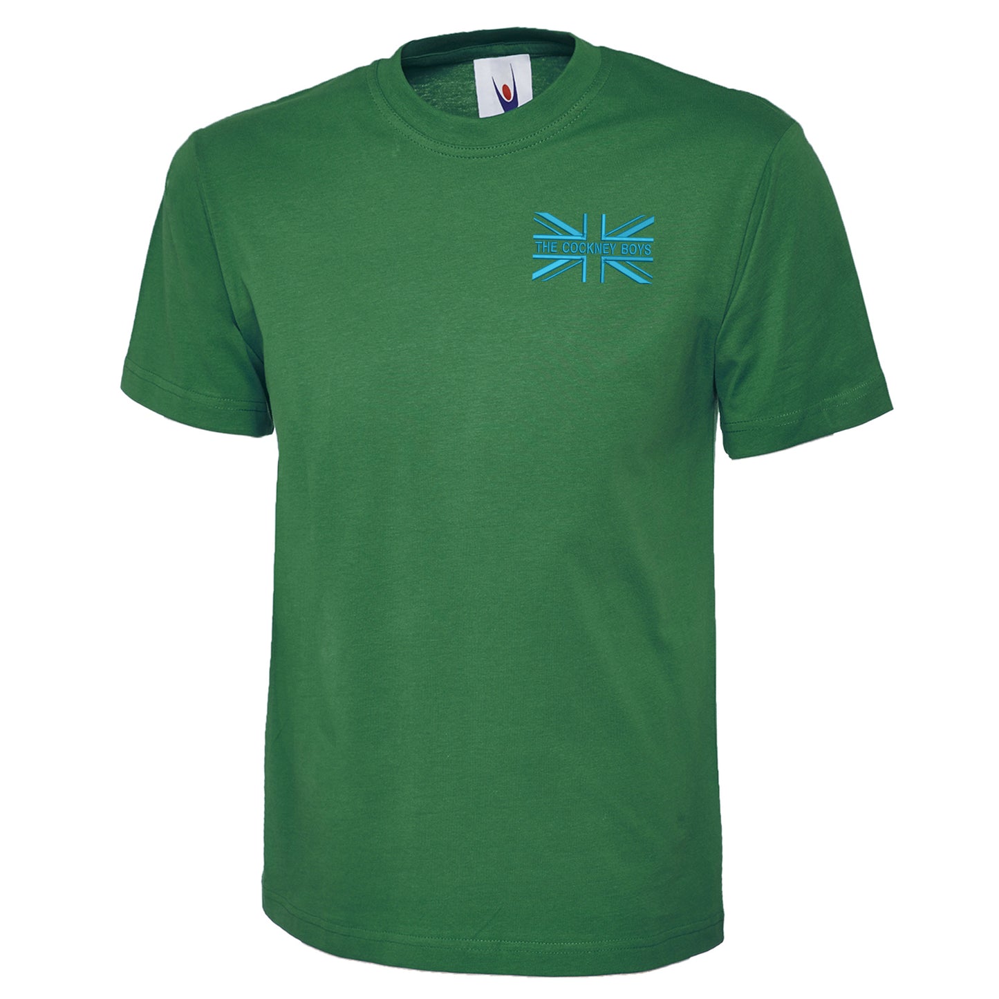 The Cockney Boys Union Jack Embroidered Classic T-Shirt