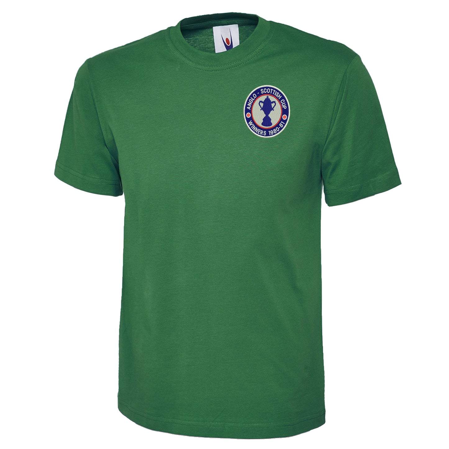 Retro Chesterfield Anglo-Scottish Cup Winners 1981 Embroidered Classic T-Shirt