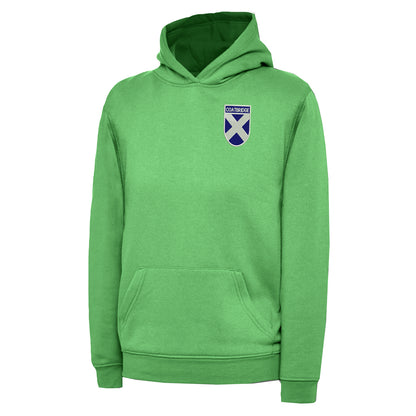 Coatbridge Flag of Scotland Shield Children's Hoodie