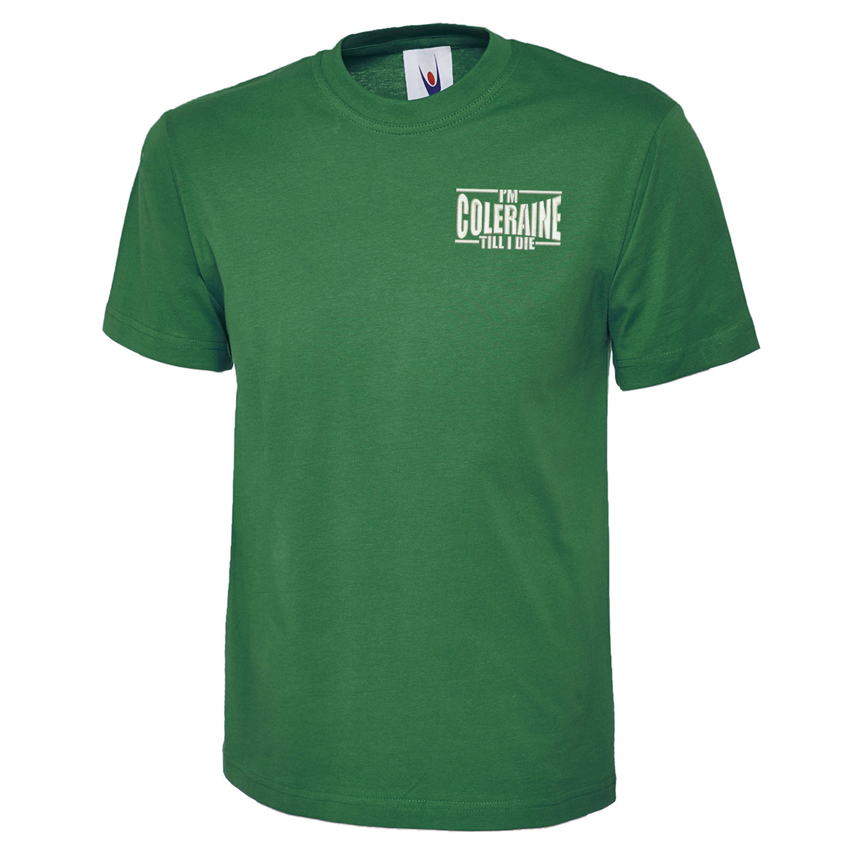 I am Coleraine Embroidered T Shirt