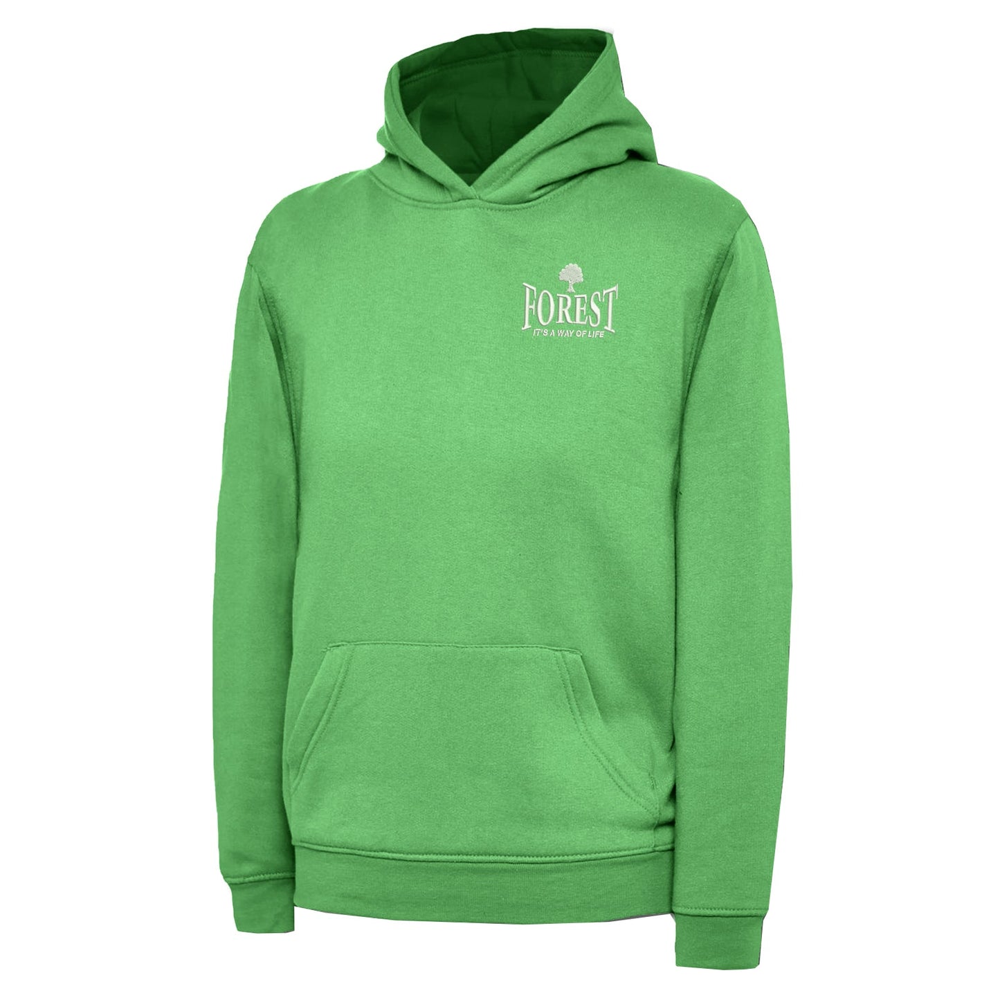 Forest It's a Way of Life Embroidered Children's Hoodie