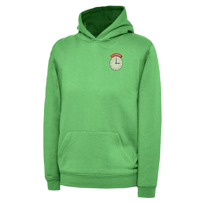 Clockend Embroidered Children's Hoodie