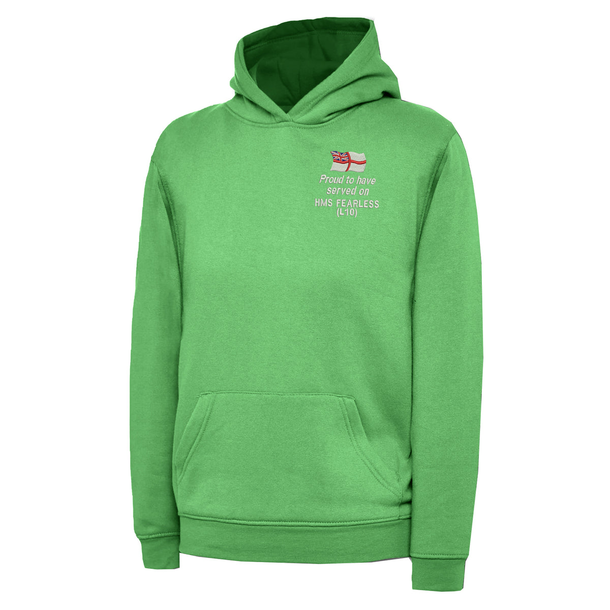 Proud to Have Served on HMS Fearless (L10) Children's Hoodie