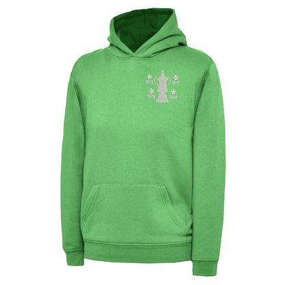 Retro Bolton Four Time Cup Winners Children's Hoodie