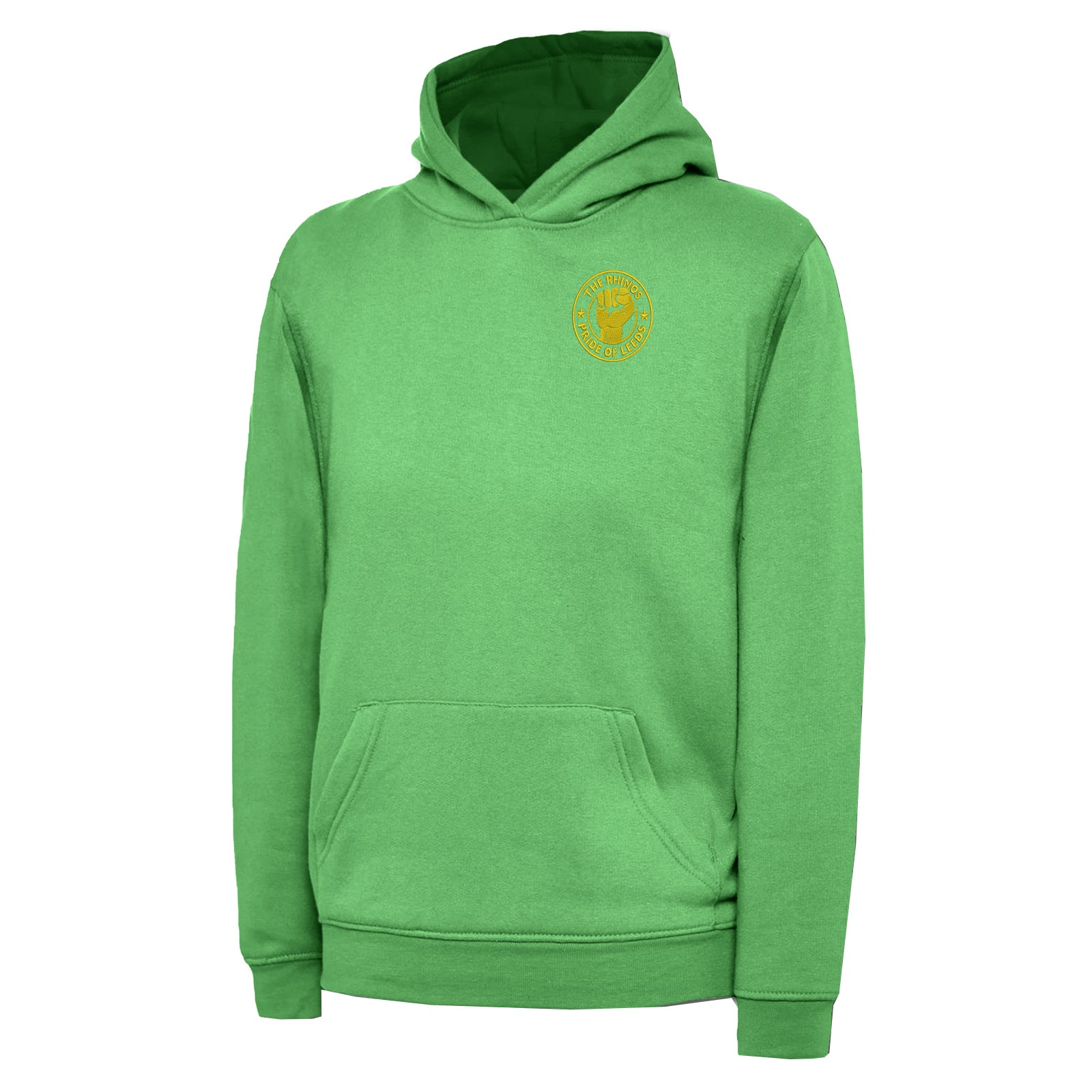 The Rhinos Pride of Leeds Embroidered Hoodie