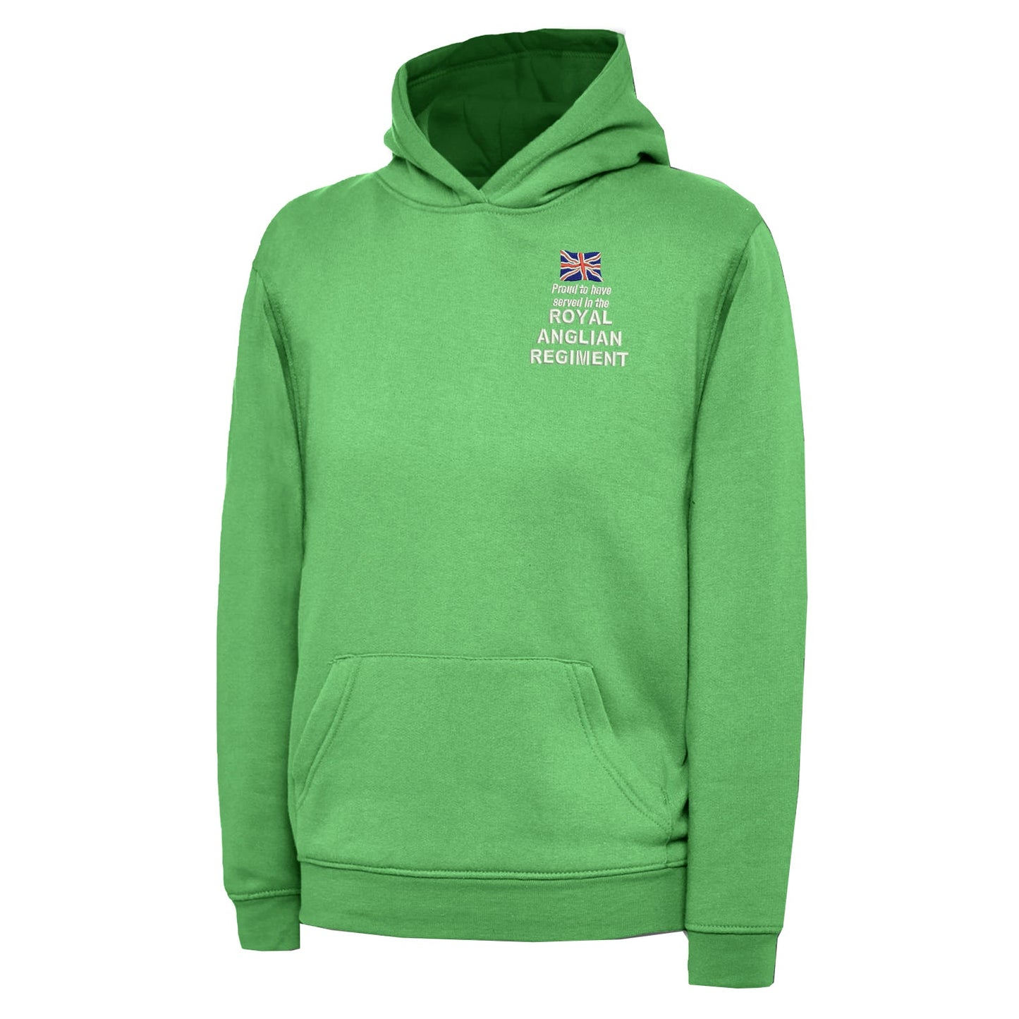 Proud to Have Served in The Royal Anglian Regiment Embroidered Children's Hoodie