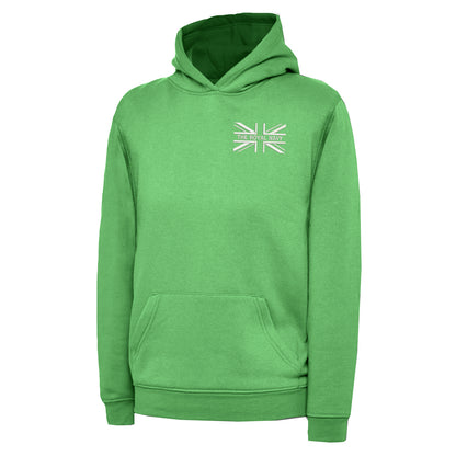 The Royal Navy Union Jack Embroidered Children's Hoodie