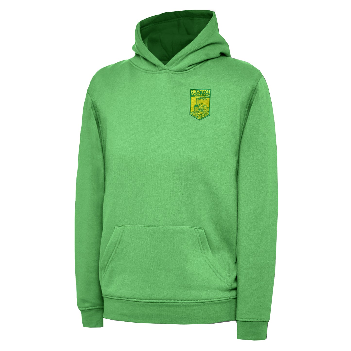 Retro Newton Heath LYR Embroidered Children's Hoodie