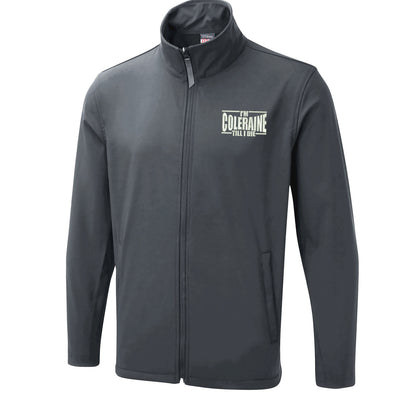 I am Coleraine Embroidered Soft Shell Jacket