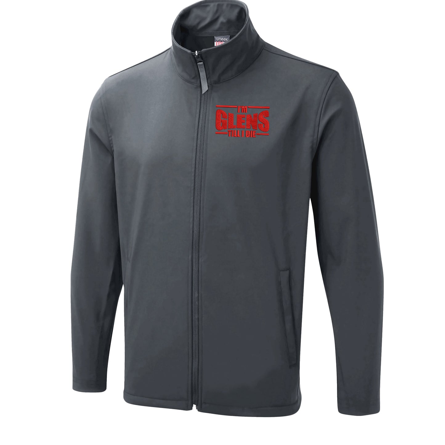 I’m Glens Till I Die Embroidered Lightweight Soft Shell Jacket