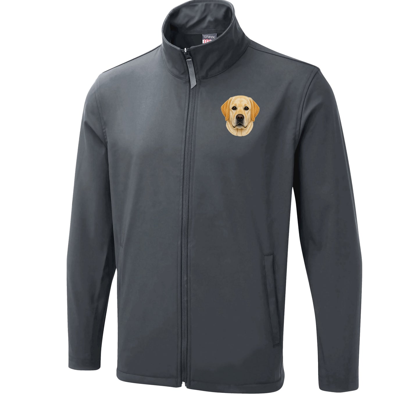 Labrador Dog Face Bomber Jacket