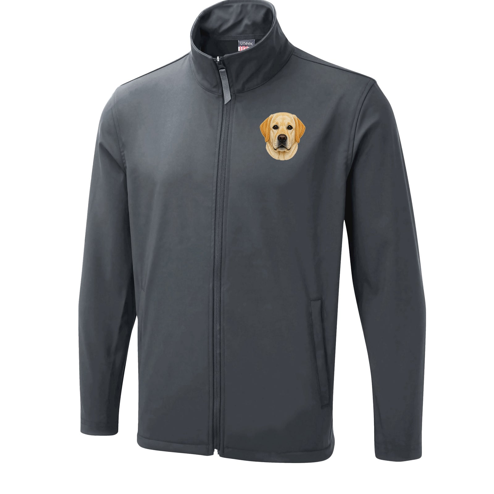 Labrador Dog Face Bomber Jacket