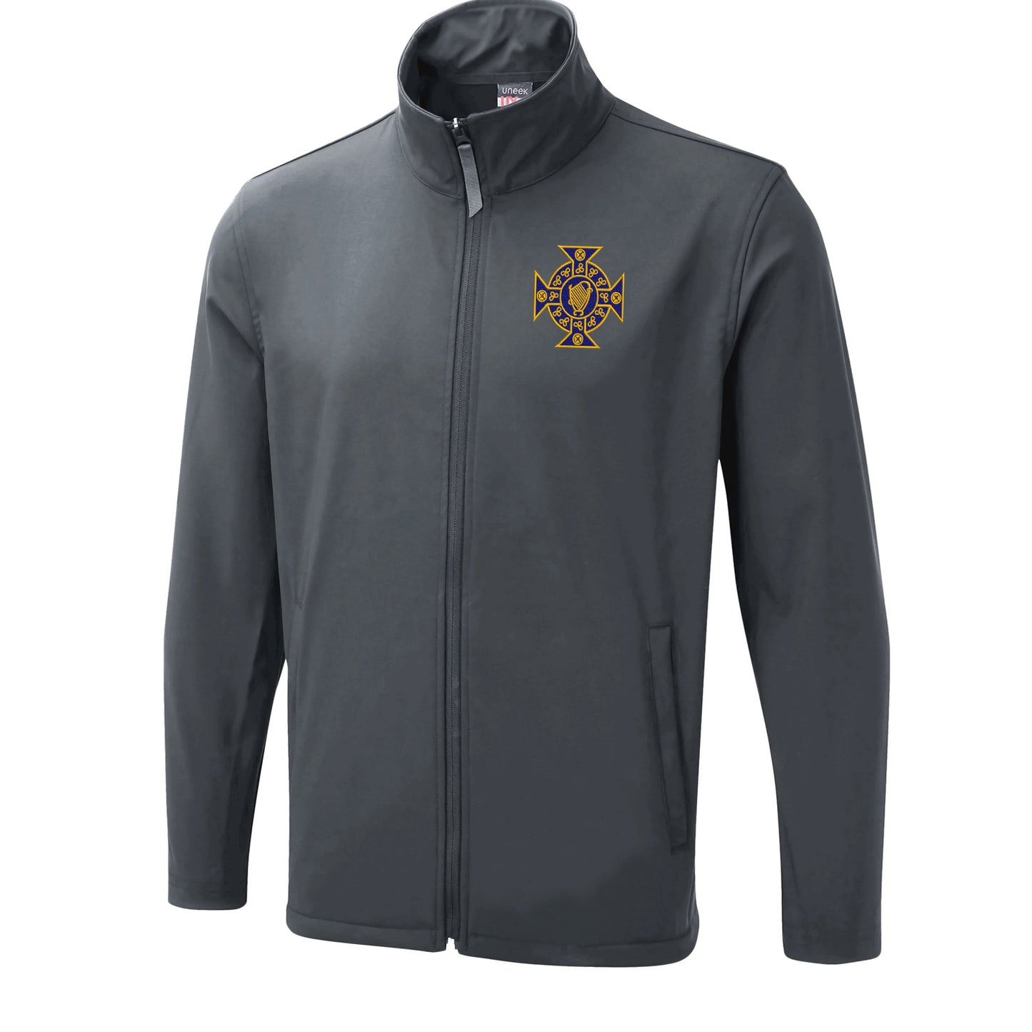 Retro Northern Ireland 1882 Embroidered Lightweight Soft Shell Jacket