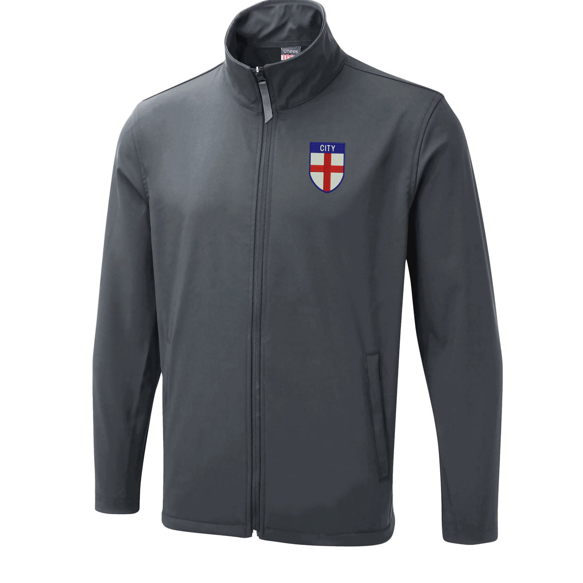City Flag of England Shield Lightweight Soft Shell Jacket
