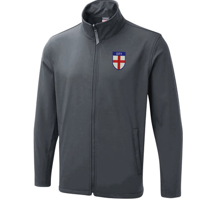 City Flag of England Shield Lightweight Soft Shell Jacket