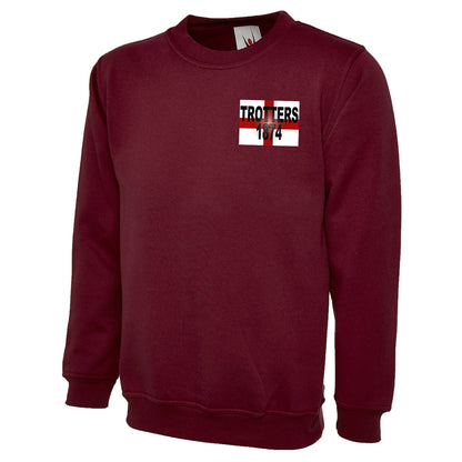 Trotters 1874 England Flag Sweatshirt