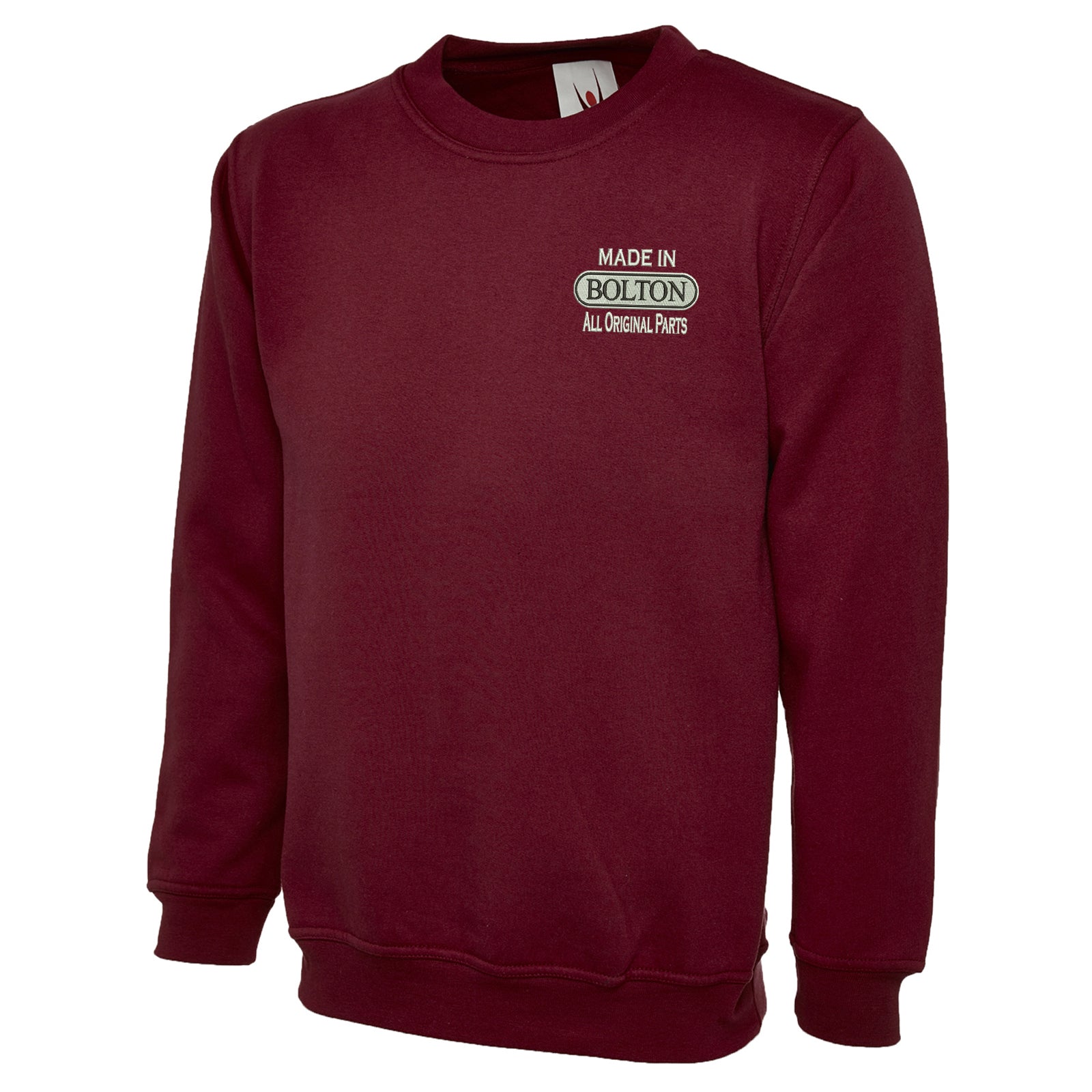 Made in Bolton All Original Parts Classic Sweatshirt
