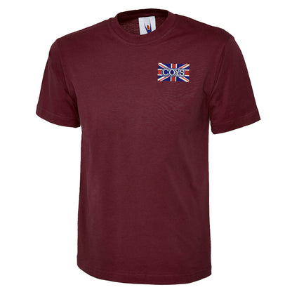 COYS Union Jack Embroidered Classic T-Shirt
