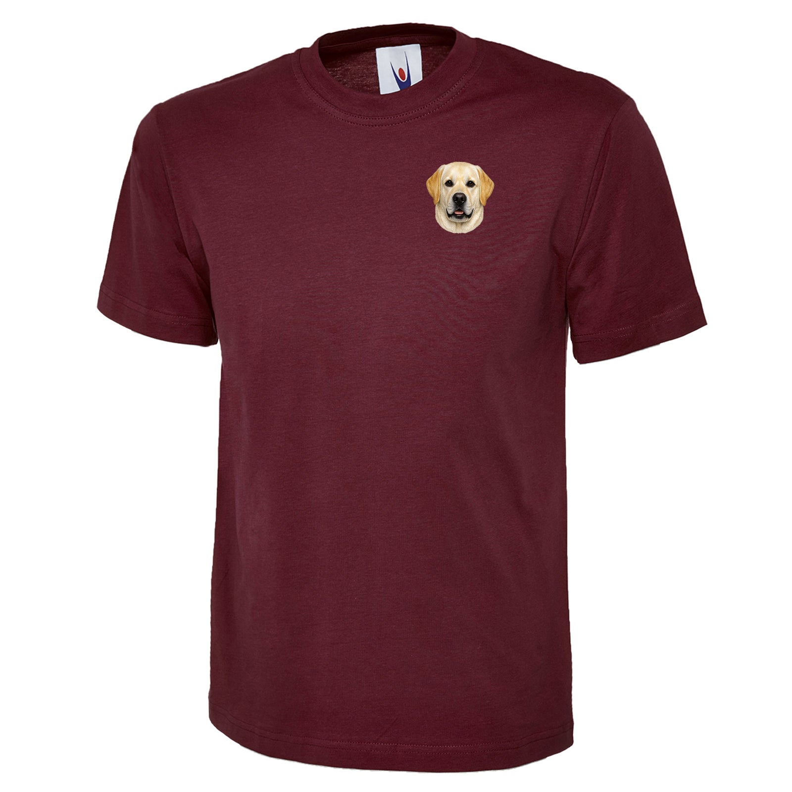 Yellow Labrador Dog Face T-Shirt