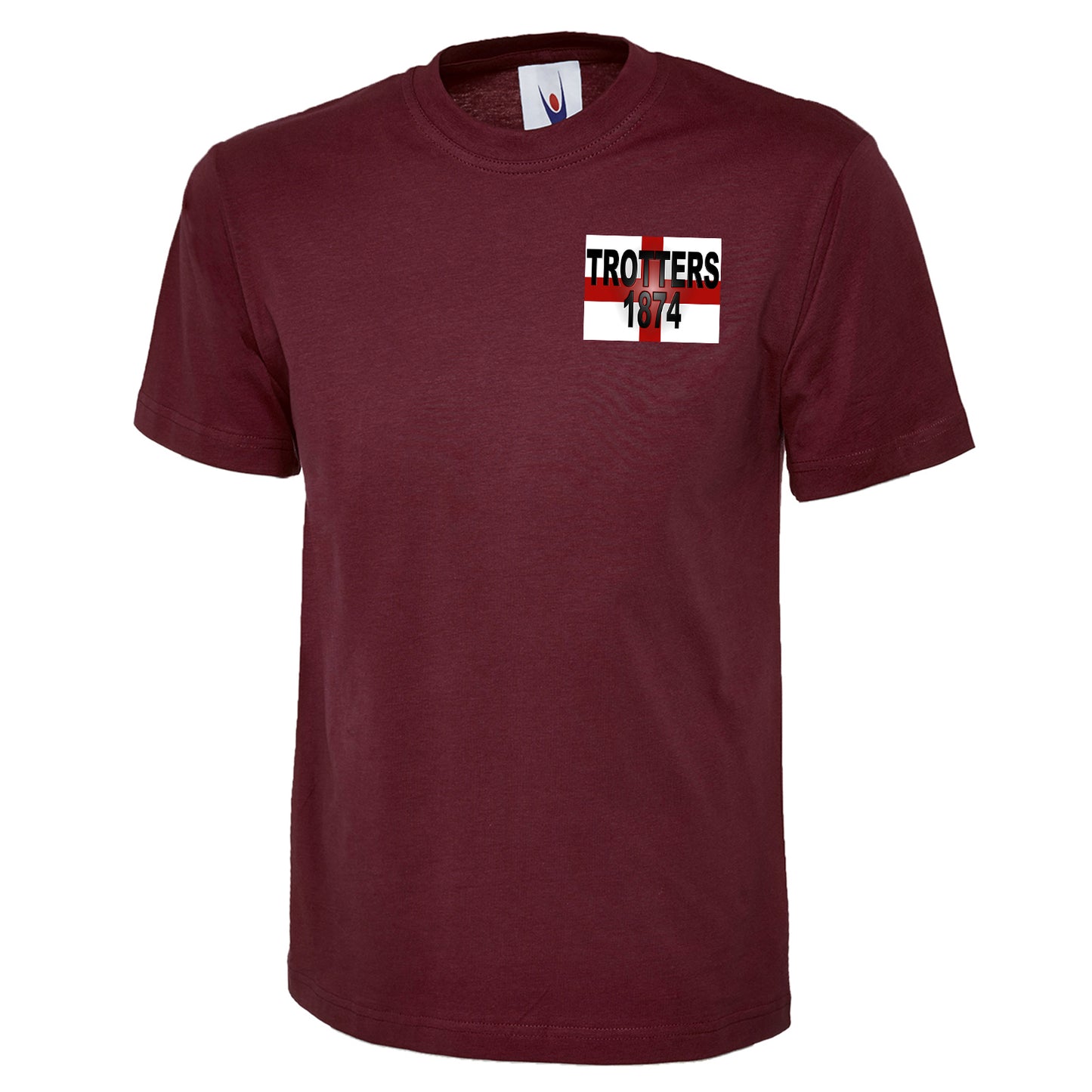 Trotters 1874 England Flag T Shirt