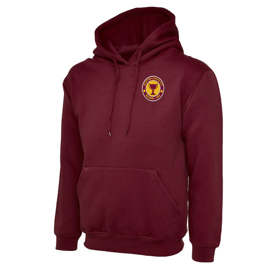 Retro Motherwell Scottish League Cup Winners 1950 Hoodie