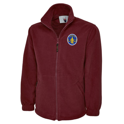 Retro Everton 1983 Embroidered Premium Fleece Jacket