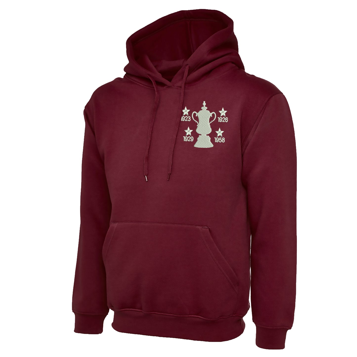 Retro Bolton Four Time Cup Winners Hoodie