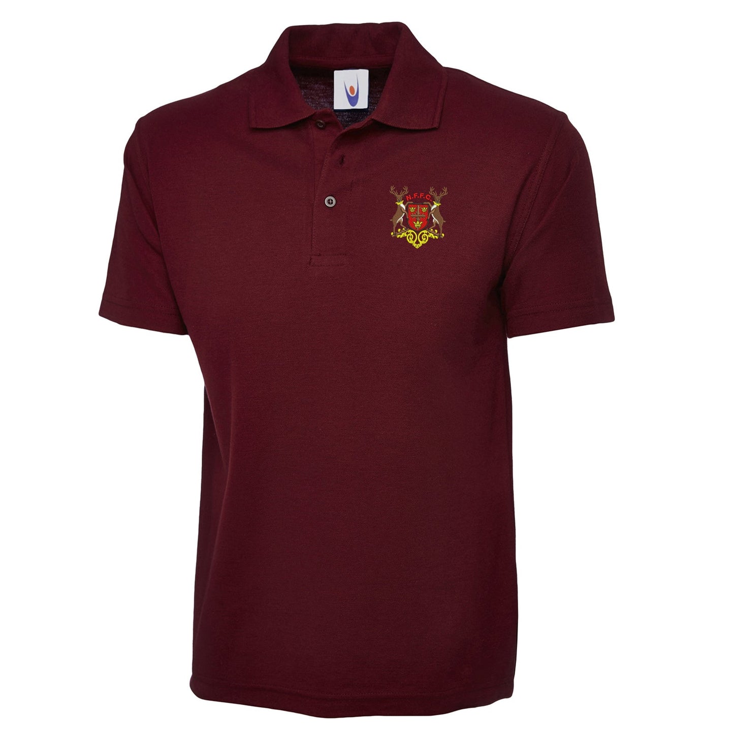 Retro Nottm Forest 1970 Embroidered Classic Polo Shirt