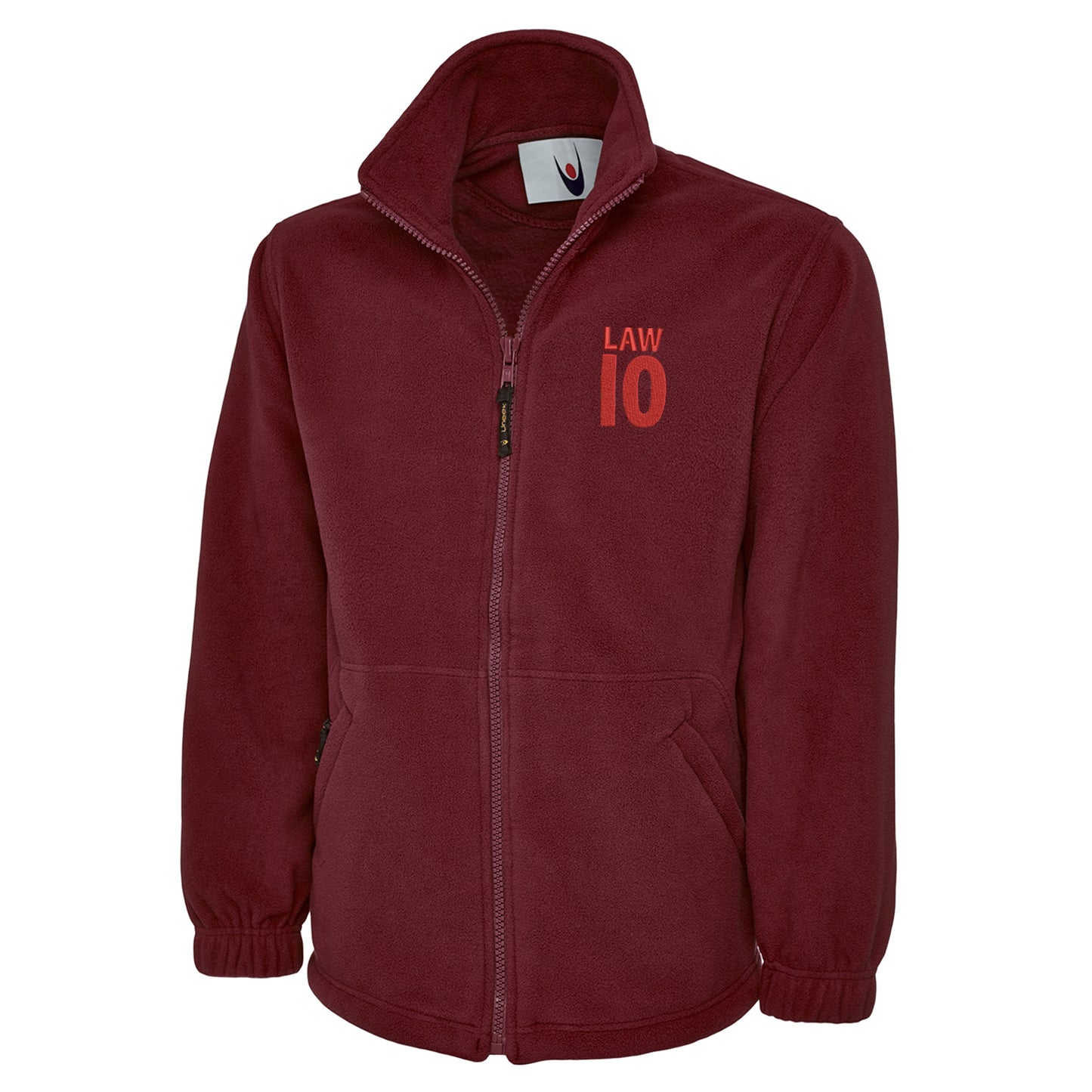 Law 10 Embroidered Premium Fleece