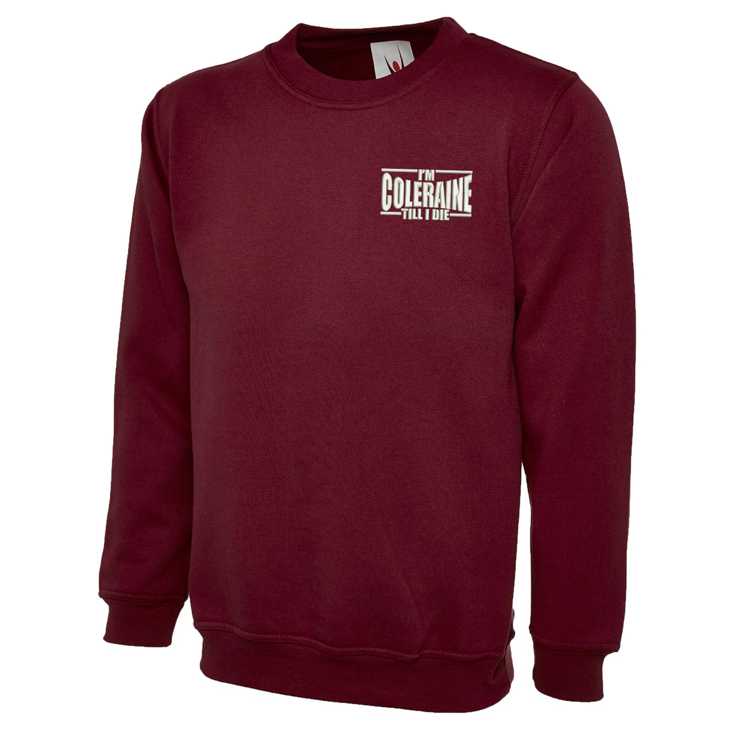 I am Coleraine Embroidered Sweatshirt