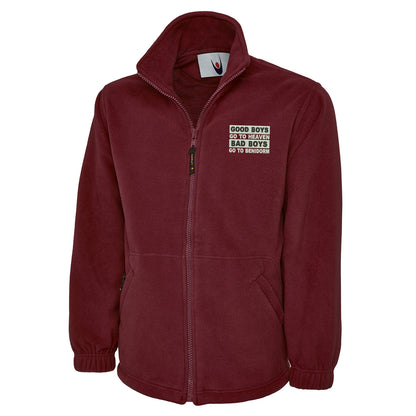 Good Boys Go To Heaven Fleece Jacket