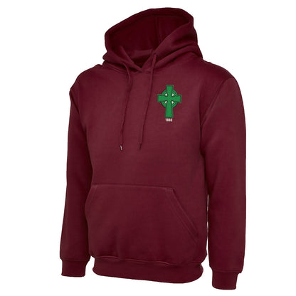 Retro Celtic 1888 Embroidered Classic Hoodie