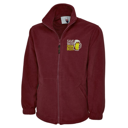 Save Water Drink Beer Jacket