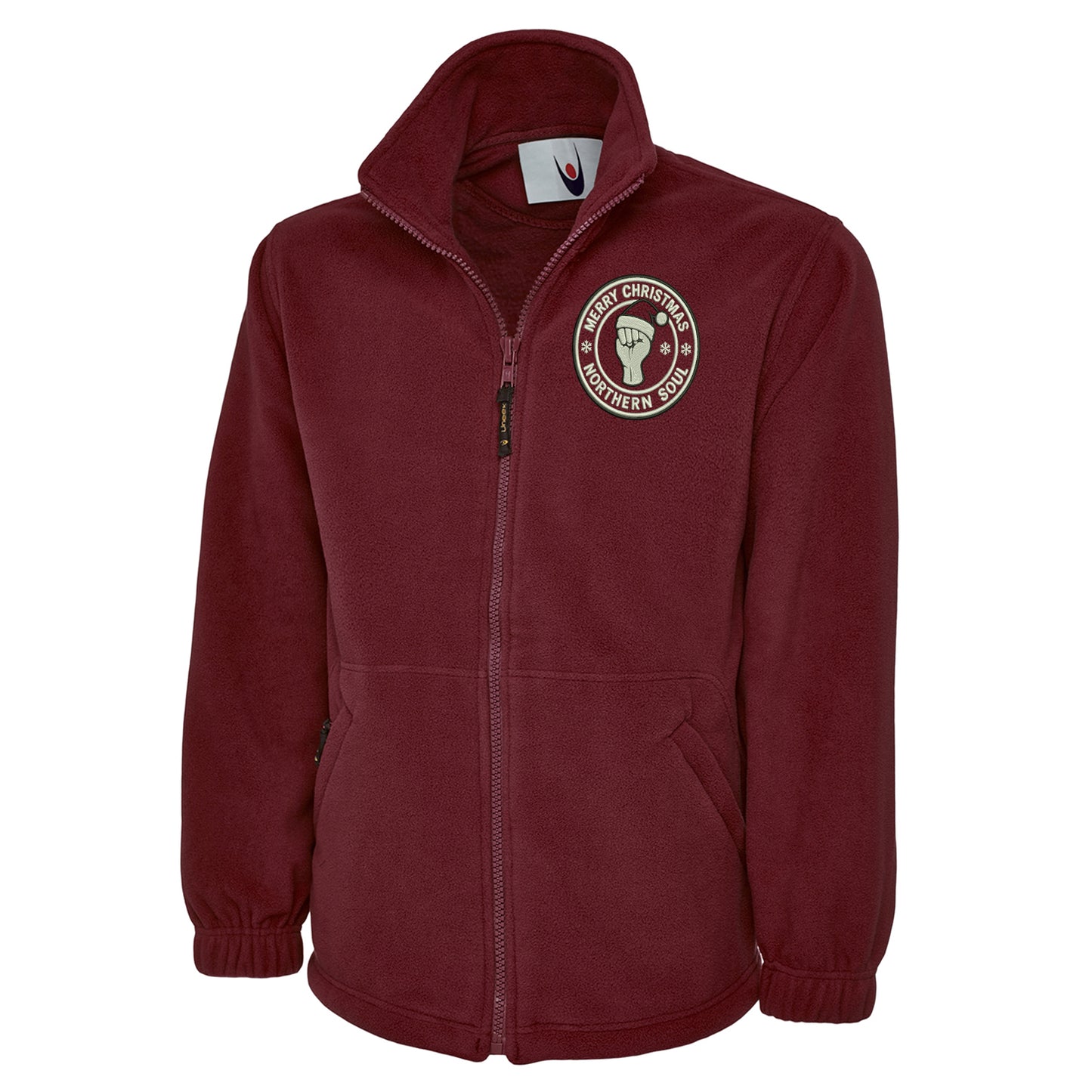 Northern Soul Christmas Fleece Jacket 