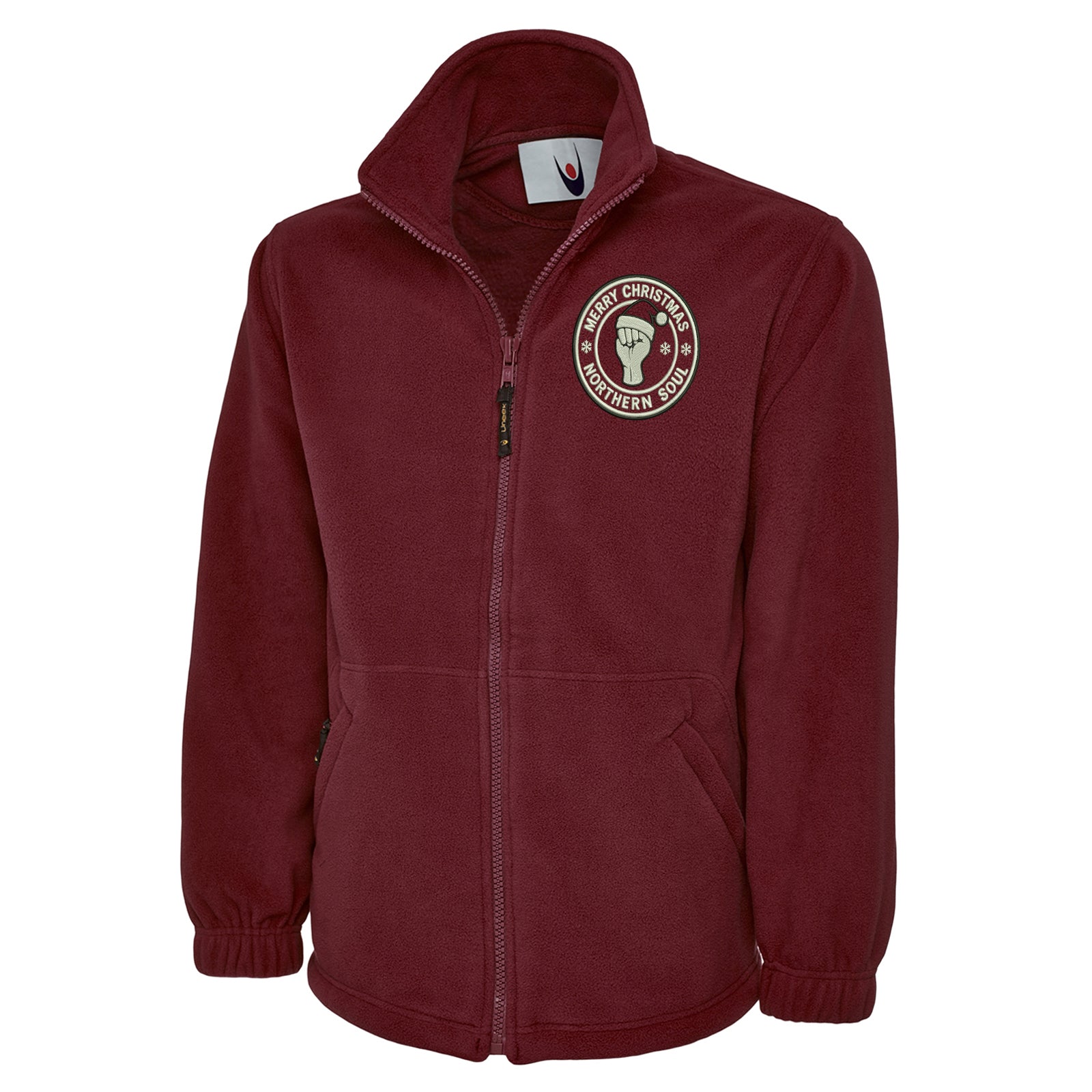 Northern Soul Christmas Fleece Jacket 