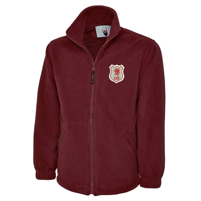 Retro Wales 1926 Embroidered Premium Fleece