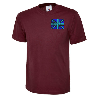 Chairboys Coloured Union Jack T Shirt