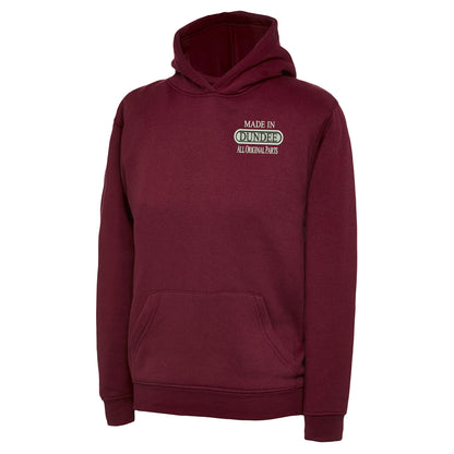 Made in Dundee All Original Parts Hoodie