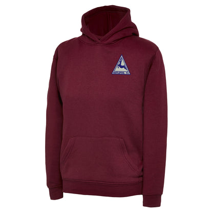 Retro Hartlepool Embroidered Classic Hoodie
