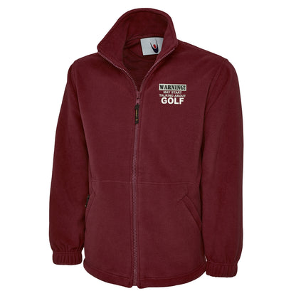 Golf Fan Fleece Jacket