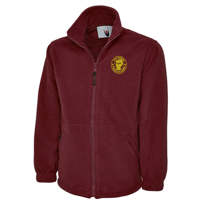 The Rhinos Pride of Leeds Embroidered Premium Fleece Jacket