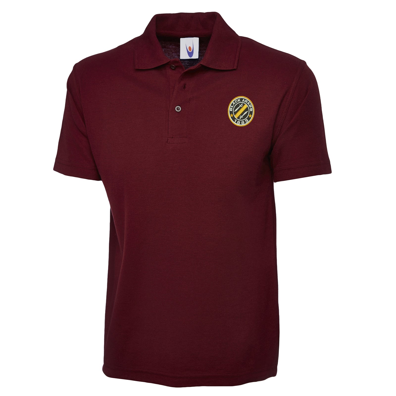 Black Arabs Embroidered Polo Shirt