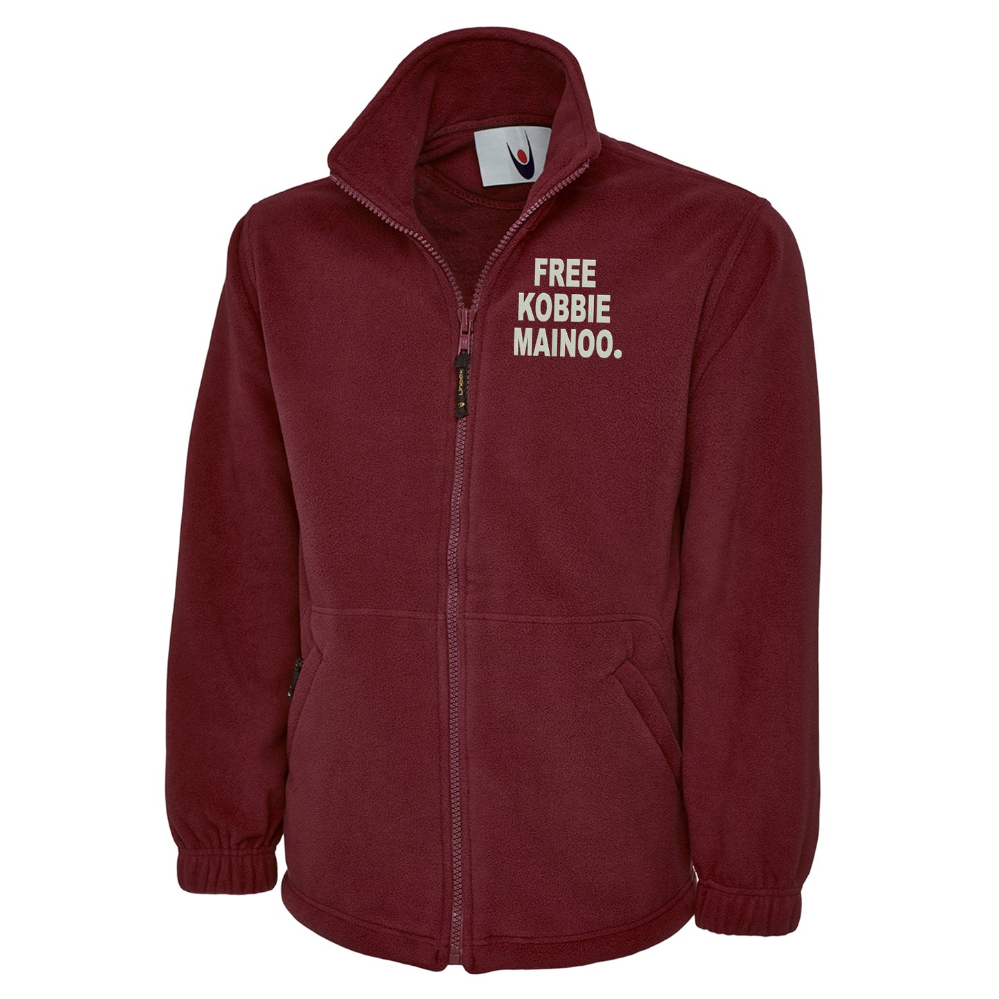 Free Kobbie Mainoo Embroidered Premium Fleece Jacket