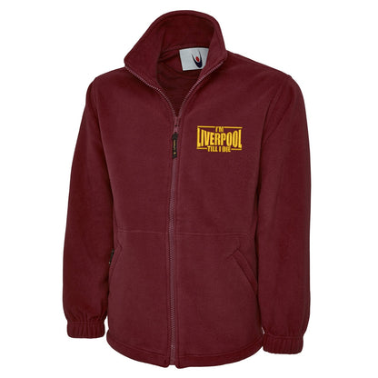 I'm Liverpool Till I Die Embroidered Premium Fleece