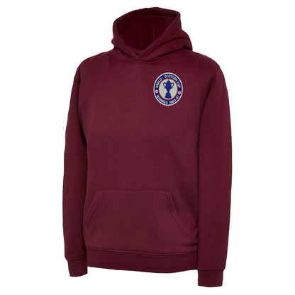 Retro Chesterfield Anglo-Scottish Cup Winners 1981 Embroidered Children's Hoodie