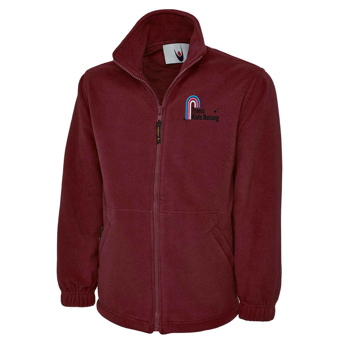 Trans Kids Belong Fleece Jacket