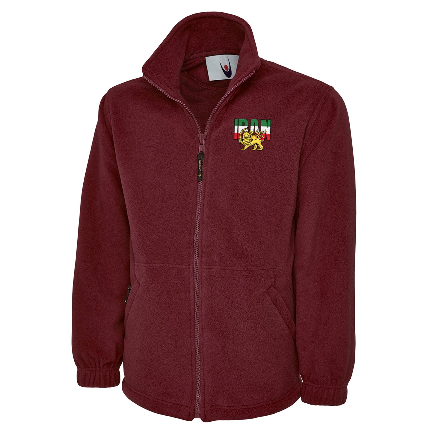 Iran Flag Fleece Jacket 